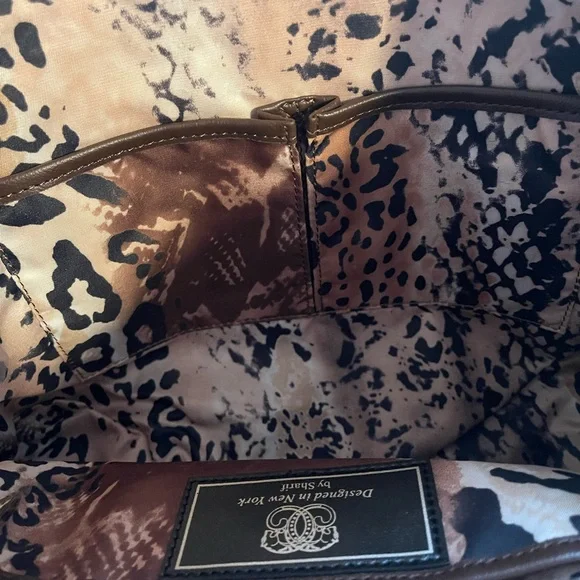 Sharif White and Floral Tote Bag NWT - Picture 6 of 9